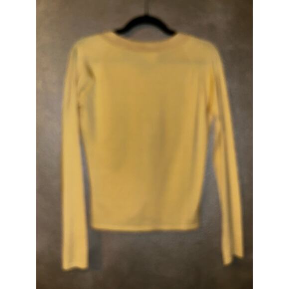 Magaschoni  Preppy Office Academia Sequin Silk Blend  Long Sleeve Sweater - Picture 5 of 5